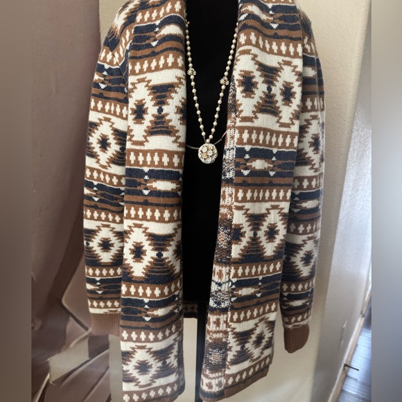 Orvis Brown and Blue Patterned Jacket - Picture 6 of 6